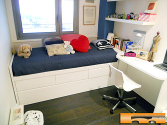 habitacion-lacada-cama-nido-cajones-escritorio-cristina-barcelona habitacion-lacada-cama-nido-cajones-escritorio-cristina-barcelona